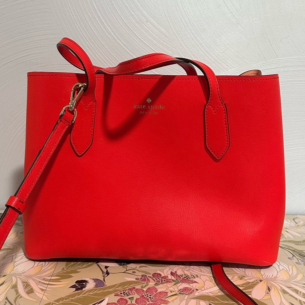 Kate Spade Harper Satchel in Geranium